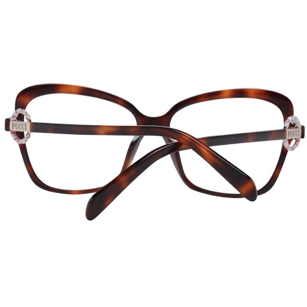 Gafas de plástico marrón Emilio Pucci (montura)