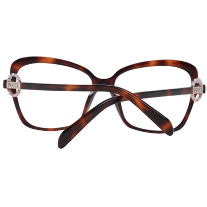 Gafas de plástico marrón Emilio Pucci (montura)