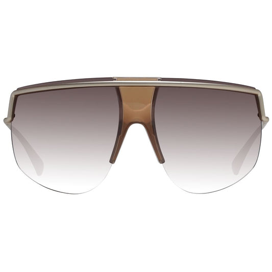 Gafas de sol Max Mara de metal dorado