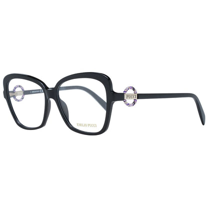 Gafas de plástico negro Emilio Pucci (montura)