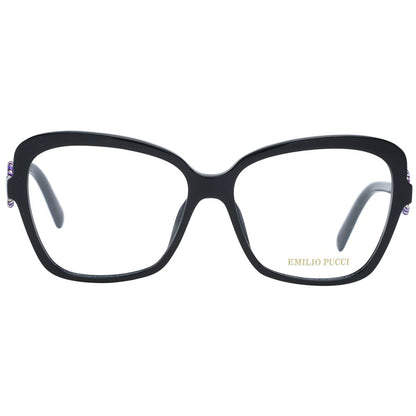 Gafas de plástico negro Emilio Pucci (montura)