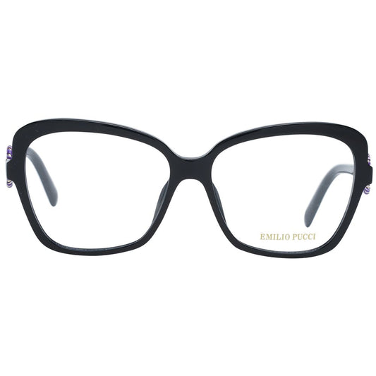 Gafas de plástico negro Emilio Pucci (montura)
