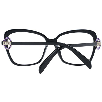 Gafas de plástico negro Emilio Pucci (montura)