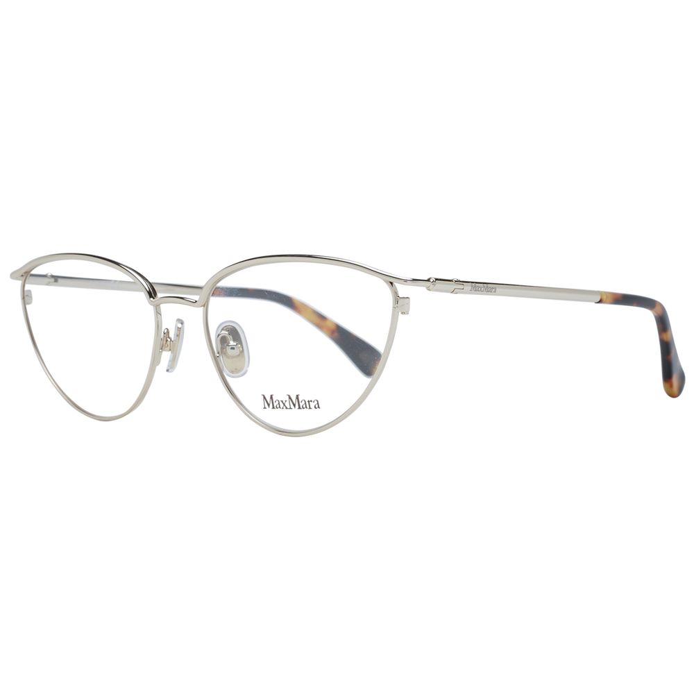 Gafas Max Mara de metal dorado (montura)