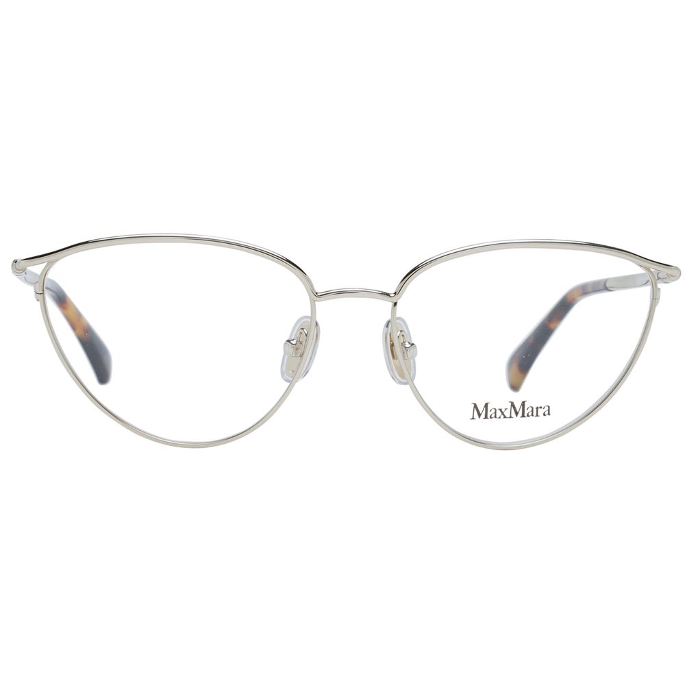 Gafas Max Mara de metal dorado (montura)