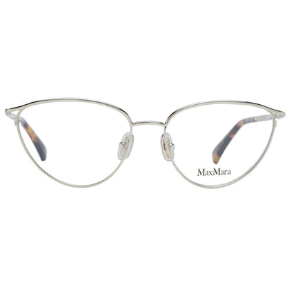 Gafas Max Mara de metal dorado (montura)