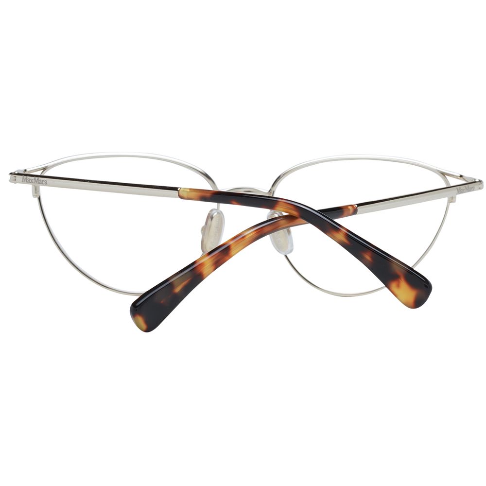 Gafas Max Mara de metal dorado (montura)