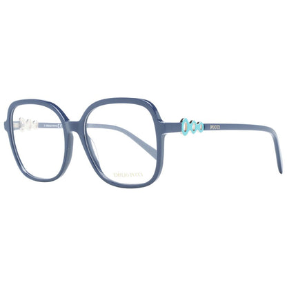 Gafas (montura) de plástico azul Emilio Pucci