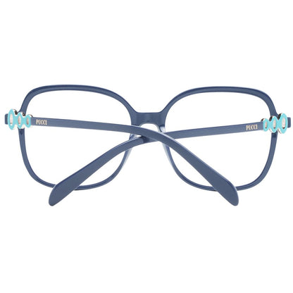 Gafas (montura) de plástico azul Emilio Pucci