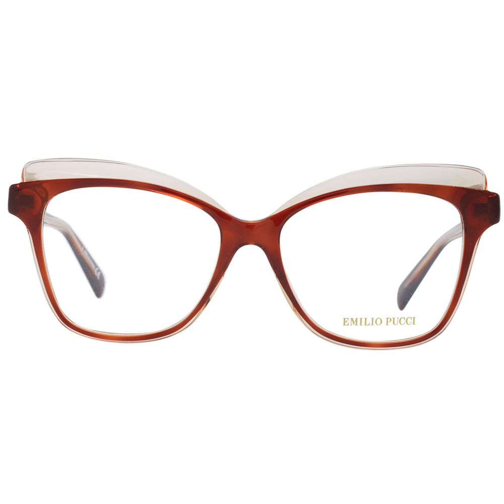 Gafas Emilio Pucci de Plástico Marrón (Montura)