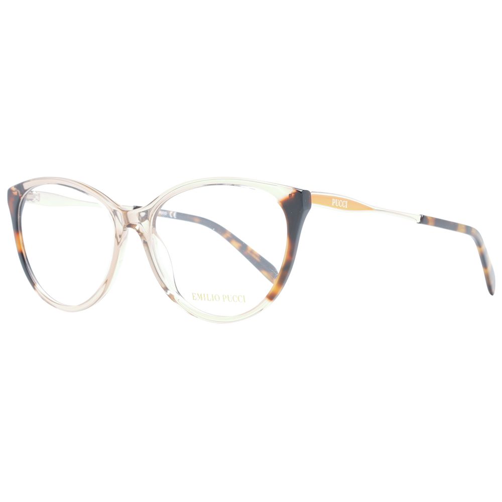 Gafas (montura) de plástico marrón Emilio Pucci