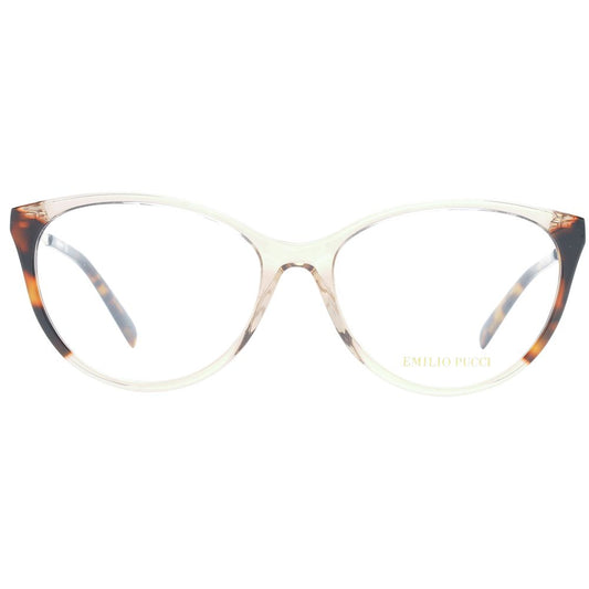 Gafas (montura) de plástico marrón Emilio Pucci