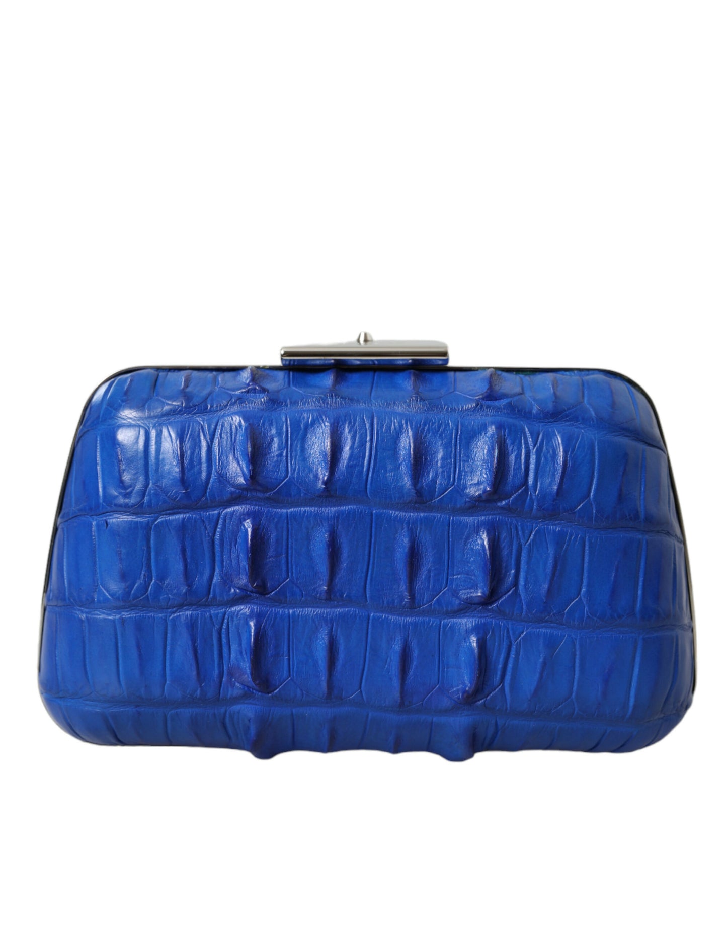 Bolso Clutch Bandolera de Piel Exótica Azul de Balenciaga