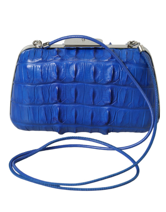 Bolso Clutch Bandolera de Piel Exótica Azul de Balenciaga