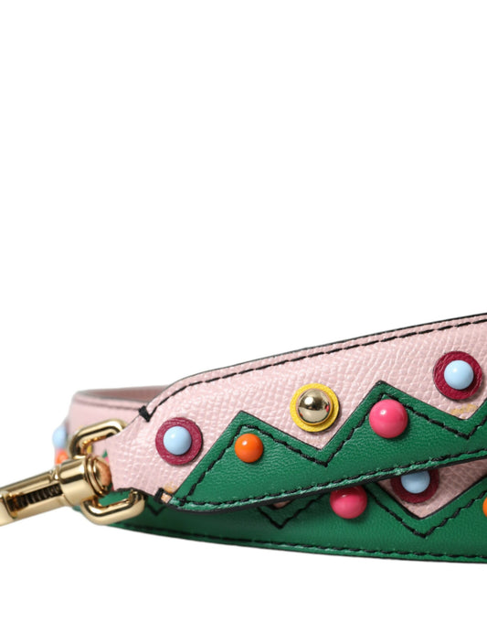 Correa de hombro de piel rosa de Dolce & Gabbana para bolso