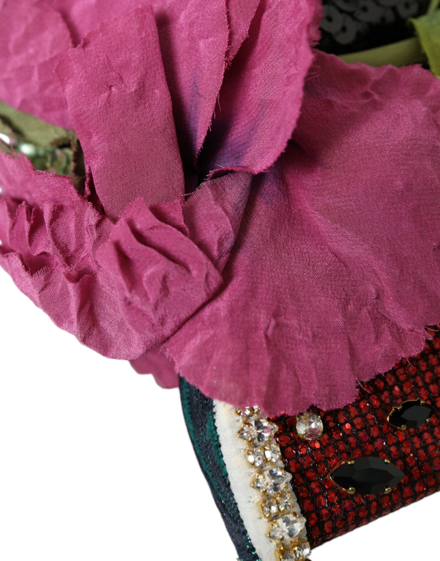 Diadema de cristal Dolce & Gabbana roja con sandías y cerezas