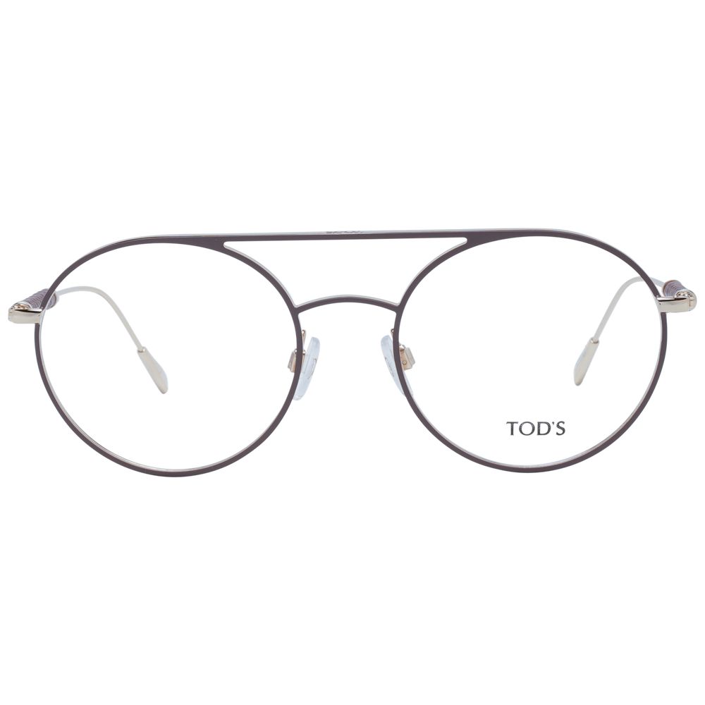 Gafas metálicas marrones Tod's (monturas)