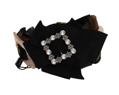 Diadema con cristales transparentes para el cabello Dolce & Gabbana