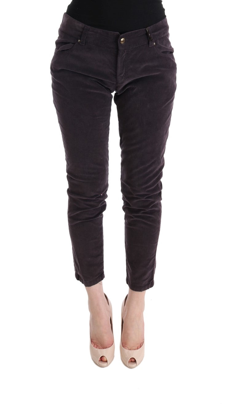 Pantalones Casuales Cortos de Algodón Marrón Ermanno Scervino