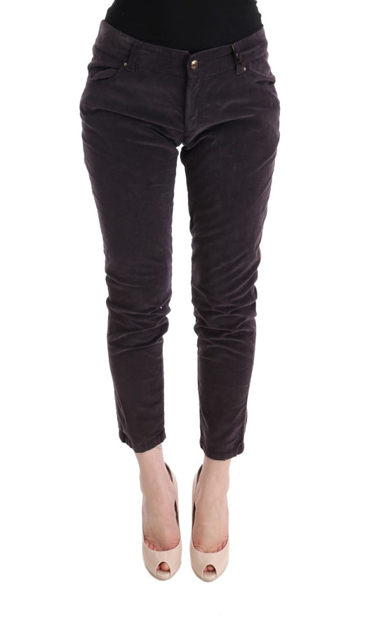 Pantalones Casuales Cortos de Algodón Marrón Ermanno Scervino