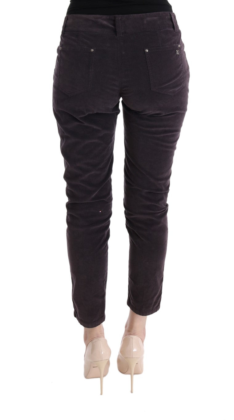 Pantalones Casuales Cortos de Algodón Marrón Ermanno Scervino