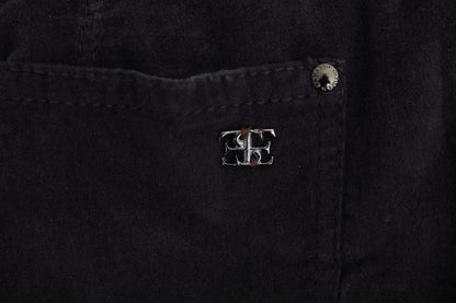 Pantalones Casuales Cortos de Algodón Marrón Ermanno Scervino