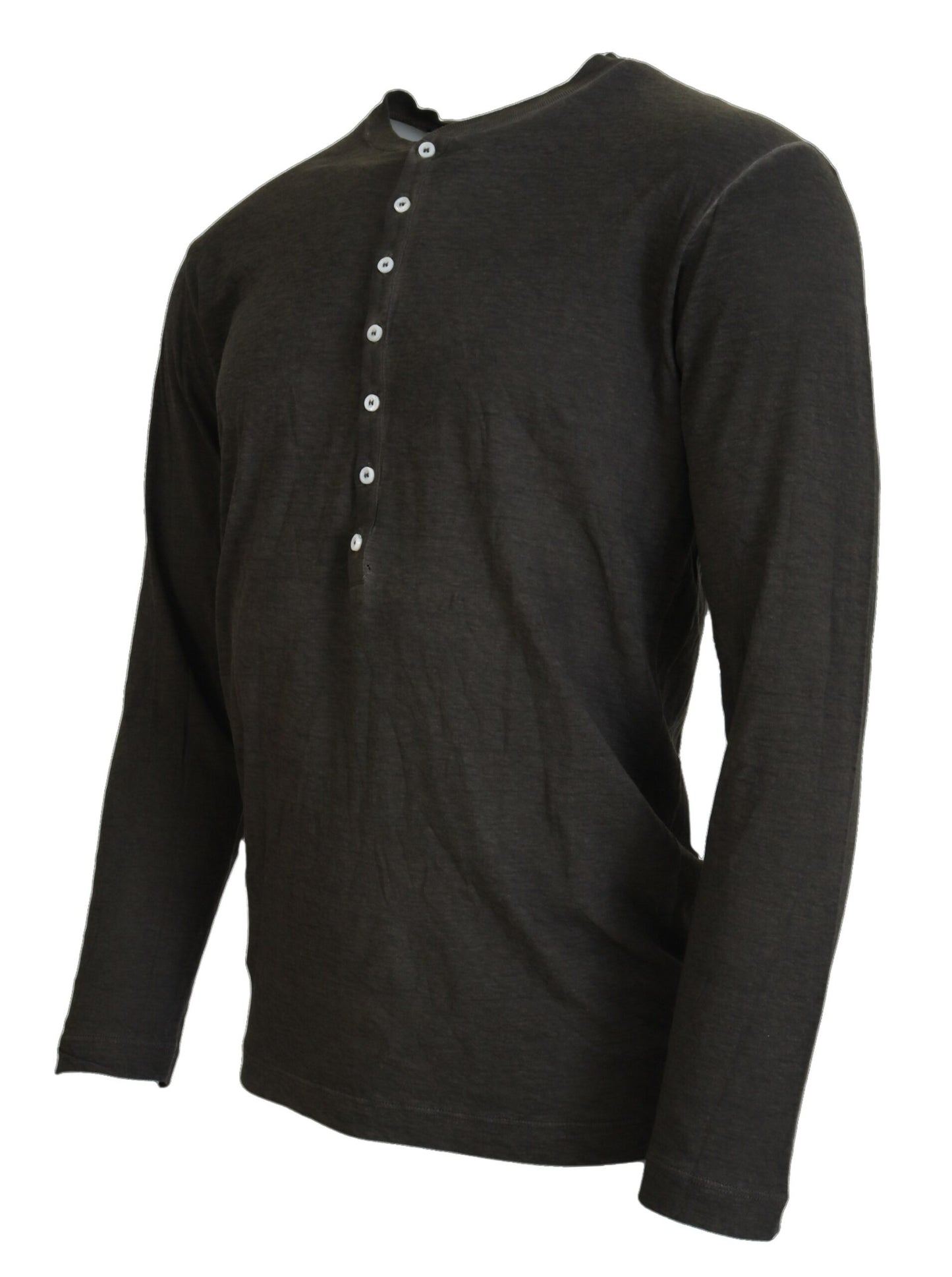 Suéter Dsquared² de manga larga en mezcla de algodón y lino, color gris
