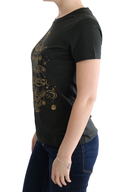 Camiseta Dolce & Gabbana de Algodón Verde con Motivo 2017
