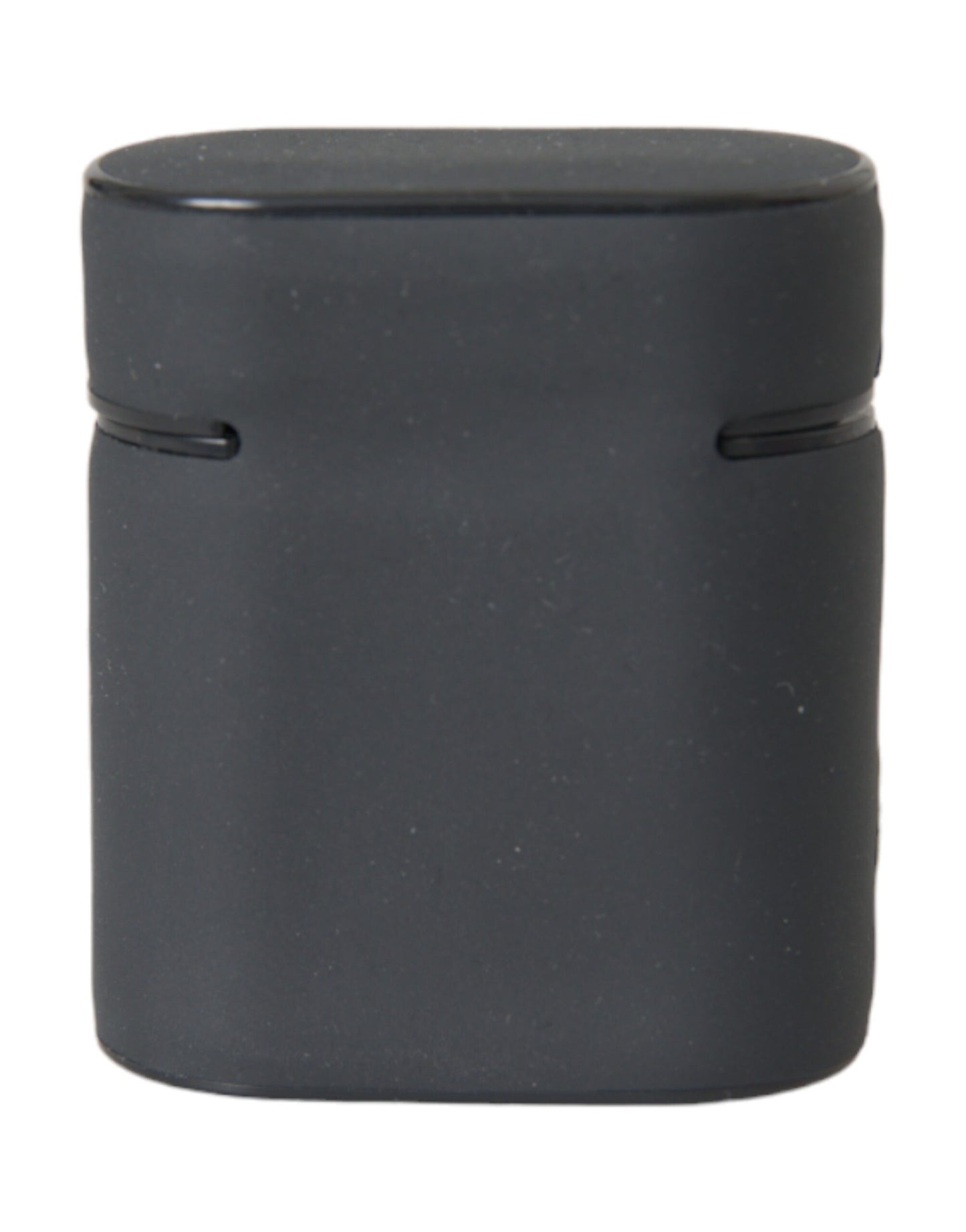 Funda para Airpods Dolce & Gabbana de silicona en blanco y negro con logo en relieve