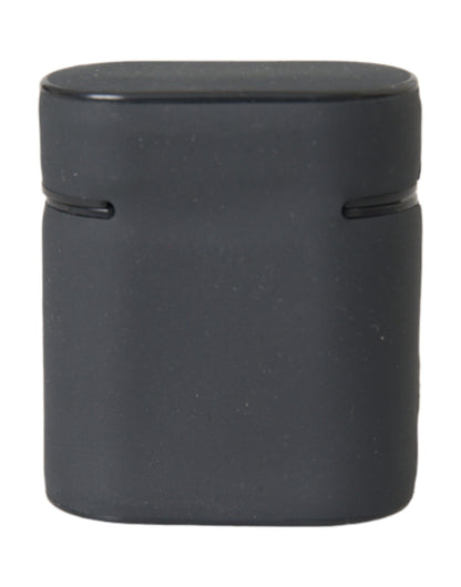 Funda para Airpods Dolce & Gabbana de silicona en blanco y negro con logo en relieve