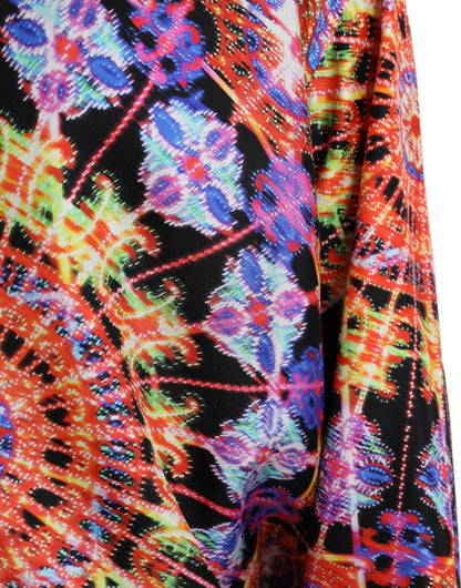 Camisa casual de seda Luminarie multicolor Dolce & Gabbana para hombre