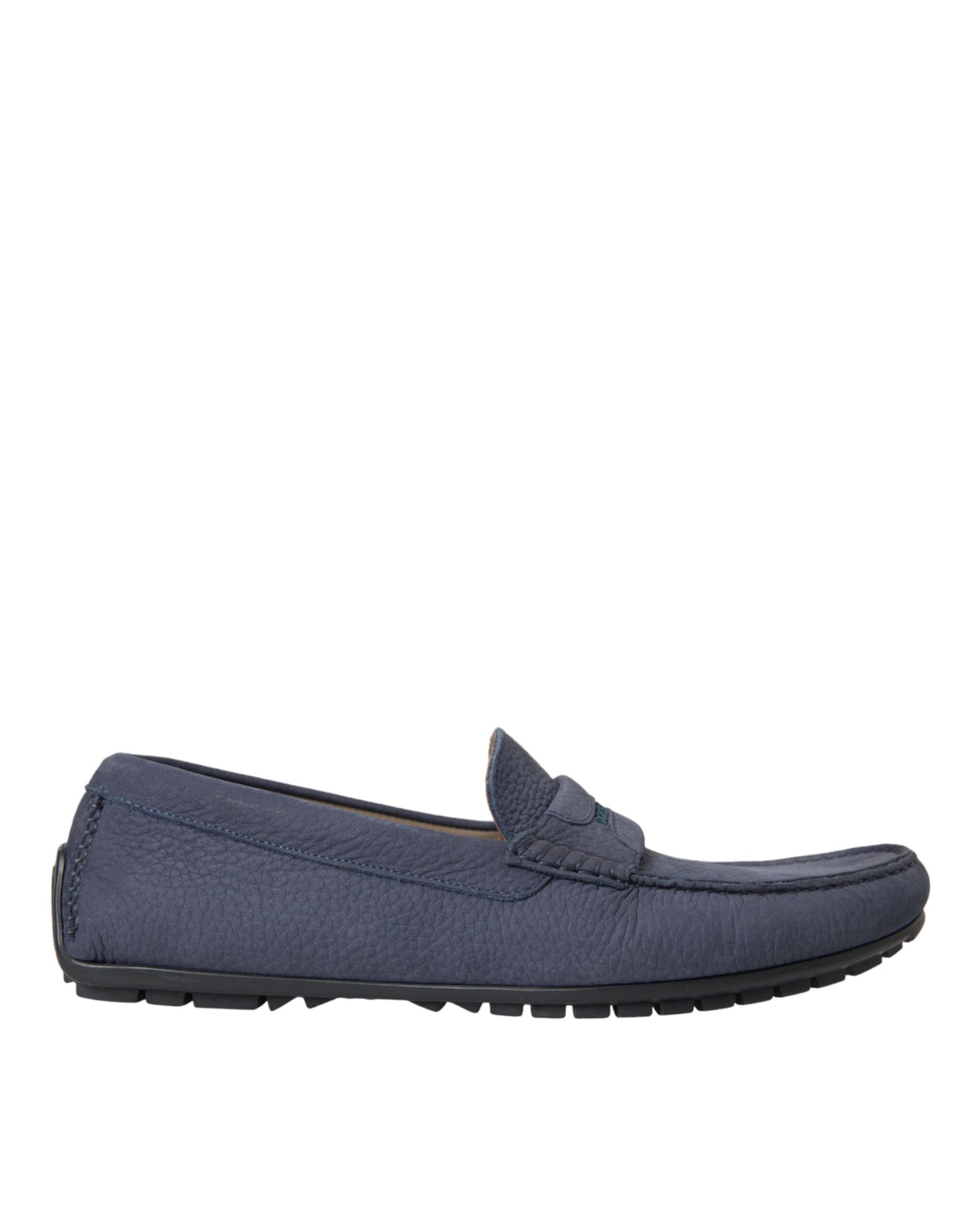 Zapatos Mocasín sin Cordones Dolce & Gabbana de Piel de Becerro Azules