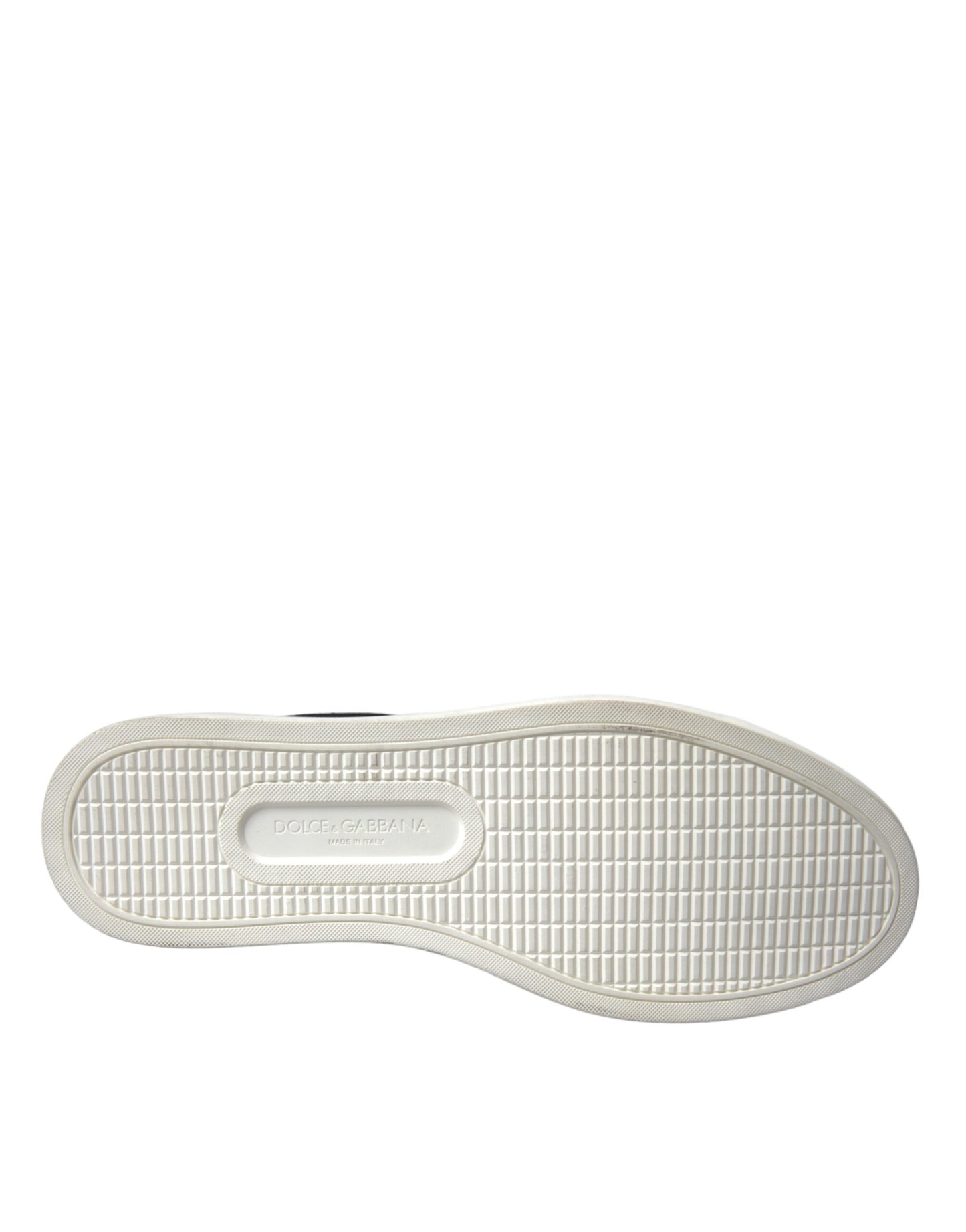 Dolce & Gabbana Zapatillas Bajas para Hombre de Ante y Piel Negras