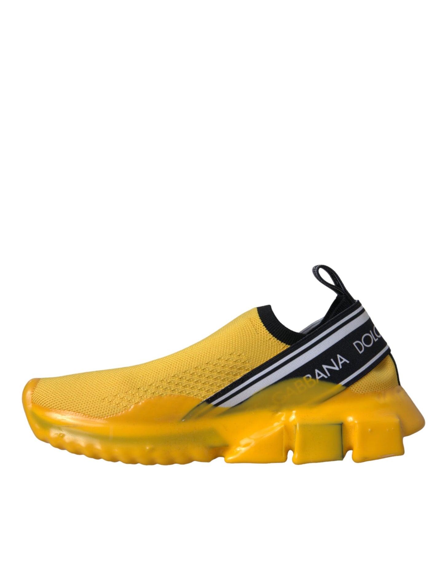Zapatillas sin cordones Dolce & Gabbana Sorrento amarillas para mujer