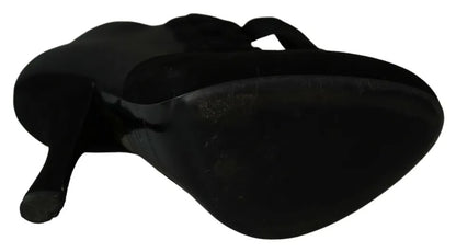Botines Dolce & Gabbana negros de ante elástico