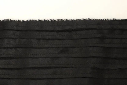 Dolce & Gabbana Fajín de seda negro para mujer