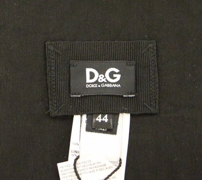 Dolce & Gabbana Fajín de seda negro para mujer