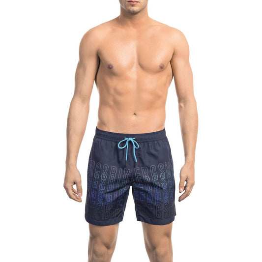 Bikkembergs Bañador Azul Poliéster Hombre
