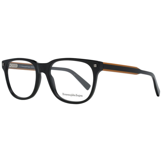Gafas (monturas) de plástico negro Ermenegildo Zegna