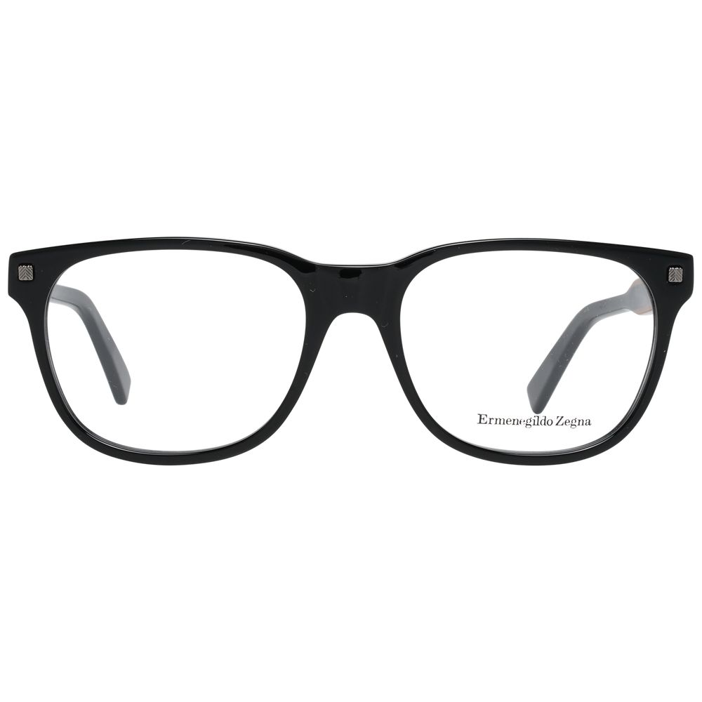 Gafas (monturas) de plástico negro Ermenegildo Zegna