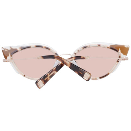 Gafas de sol de metal y plástico marrones Dsquared²