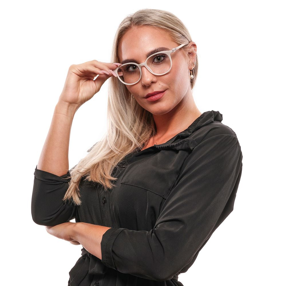 Gafas de plástico blanco Swarovski (montura)