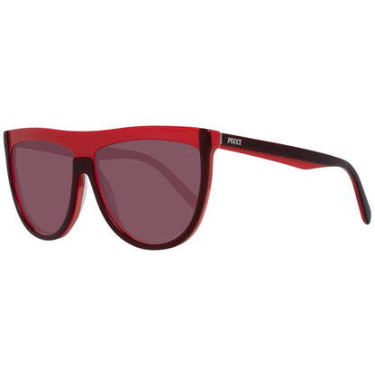 Gafas de sol de plástico color burdeos Emilio Pucci