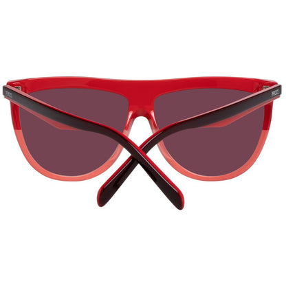 Gafas de sol de plástico color burdeos Emilio Pucci