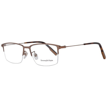 Gafas (montura) de metal bronce Ermenegildo Zegna