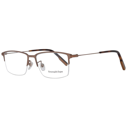 Gafas (montura) de metal bronce Ermenegildo Zegna