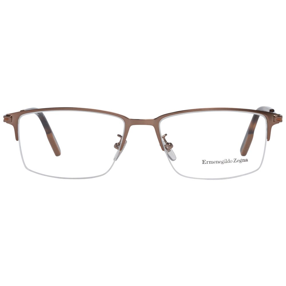 Gafas (montura) de metal bronce Ermenegildo Zegna