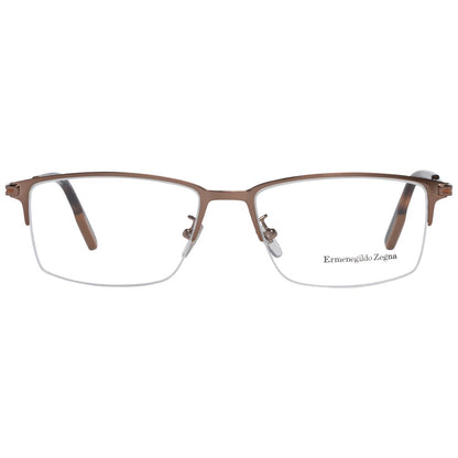 Gafas (montura) de metal bronce Ermenegildo Zegna