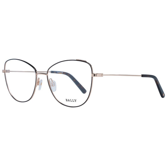 Gafas (montura) de metal negro y plástico Bally