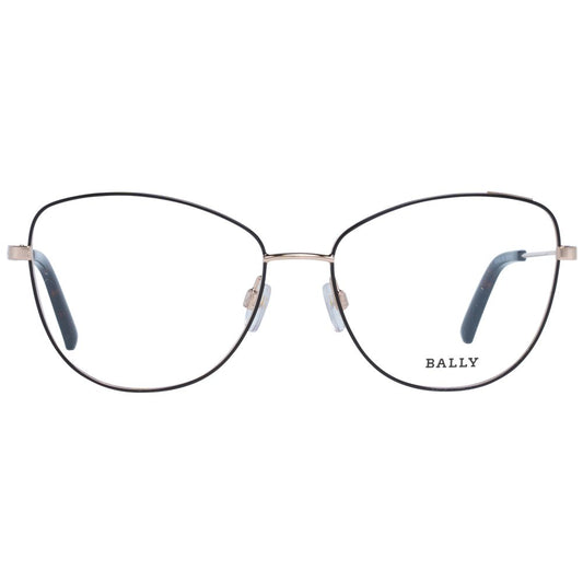 Gafas (montura) de metal negro y plástico Bally